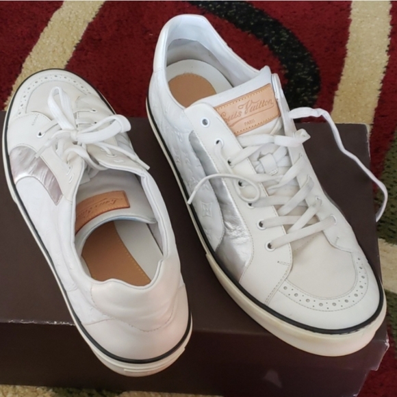 Louis Vuitton leather sneakers - Picture 3 of 5